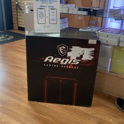 MSI Aegis gaming desktop core i9 32gb ram 2tb ssd rtx 4070 super