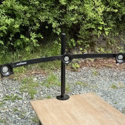 EchoGear 3 Monitor Desk Stand Mount