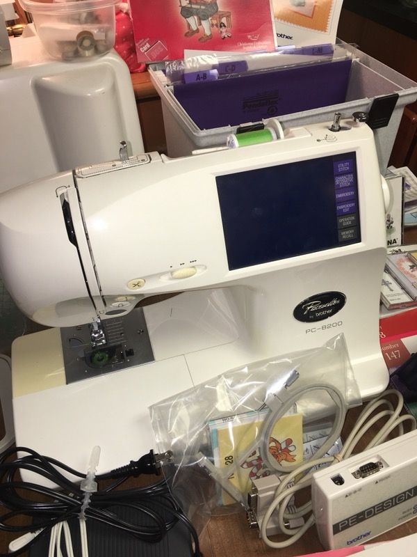 Brother Pacesetter PC-8200 Embroidery Machine