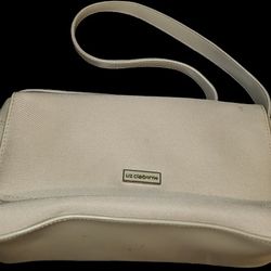Liz Claiborne White Shoulder Bag Purse
