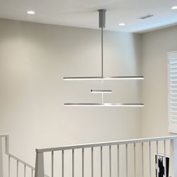 Contemporary Kuczo Lighting Vega Fixture For Stairs Living Room Dining Room 