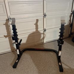 Weider Attack Series Olympic Squat Rack, 310lb Weight Limit