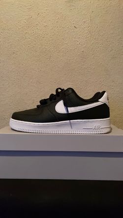 Nike Air Force 1 Low Black White size 8 Mens