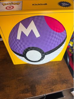 Poemon kickball masterball exclusive from target