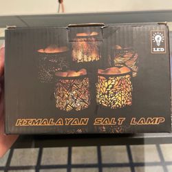 Himalayan Salt Lamp Forest Salt Rock Natural Night Light Tested Works