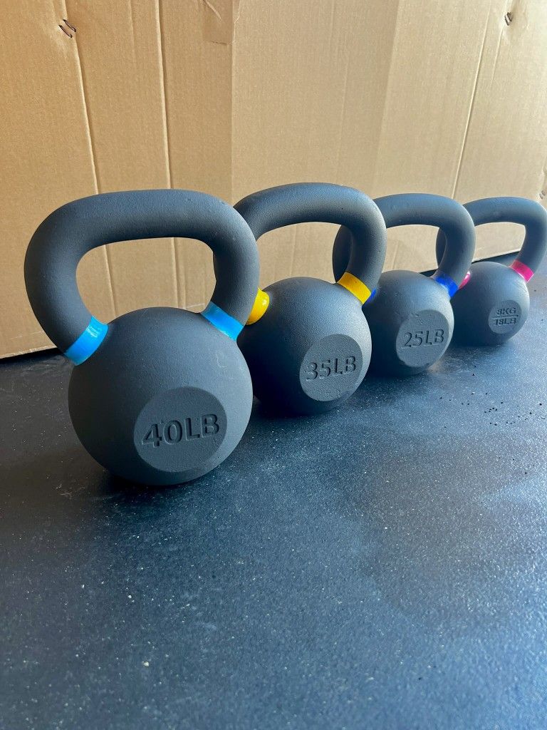 NEW Kettlebells Weight Set Kettle Bell Home Gym Crossfit Olympic Weights
