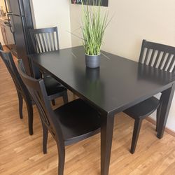 Table And 4 Chairs