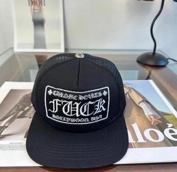 Chrome heart Hollywood hat