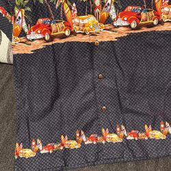 Palm wave Hawaiian Shirt
