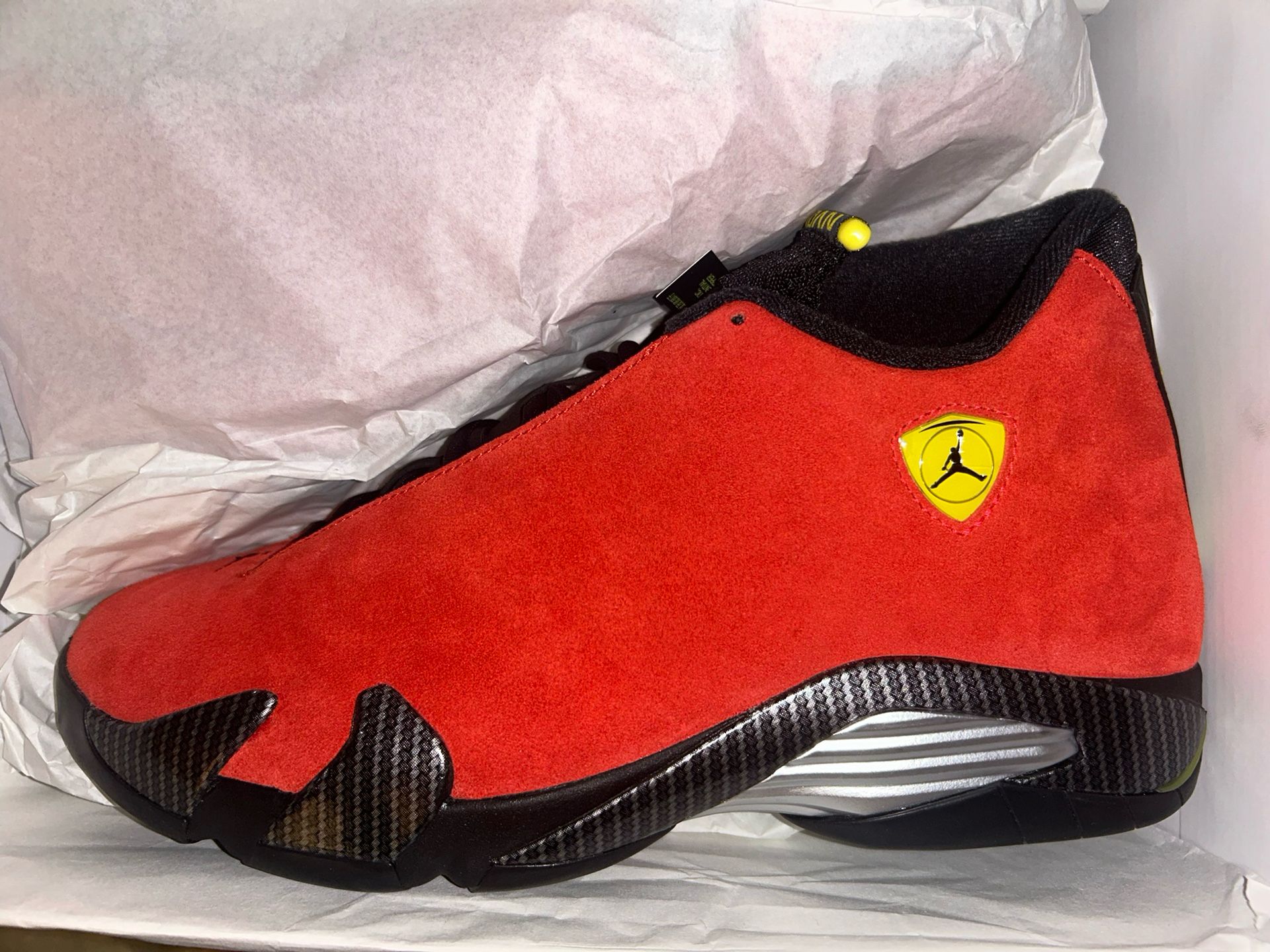 Nike Air Jordan 14 Retro Ferrari Size 10.5
