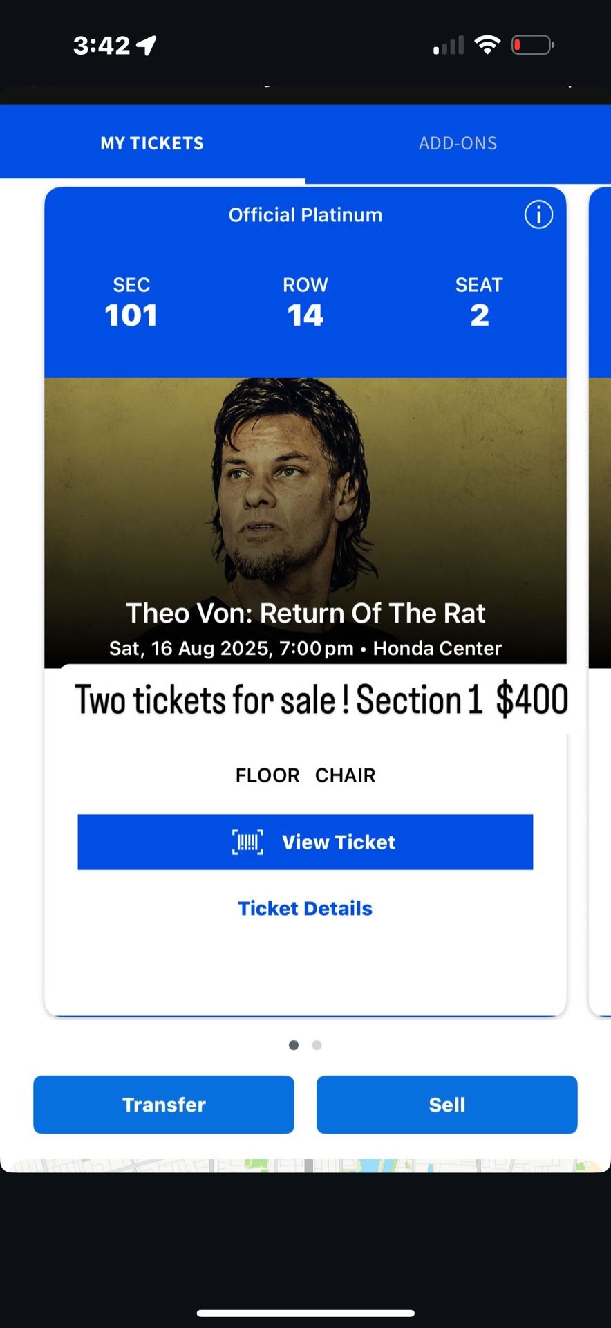 Theo Von Honda Center