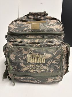 US ARMY National Guard Tactical Digital Camo Camping Backpack