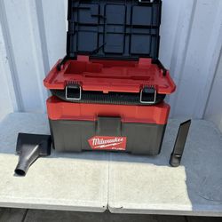 Milwaukee Tool Only  M18 FUEL PACKOUT 18-Volt Lithium-lon Cordless 2.5 Gal. Wet/Dry Vacuum Used $120