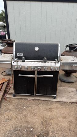 Weber Summit barbecue