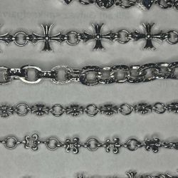 The Last Of Chrome Hearts Necklaces & Bracelets 925 Silver Stainless Steel 