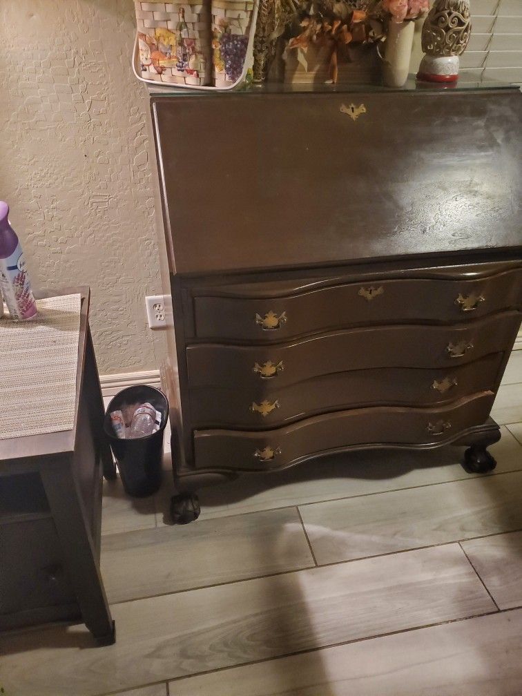 Secretarial Desk Refurbished $100obo