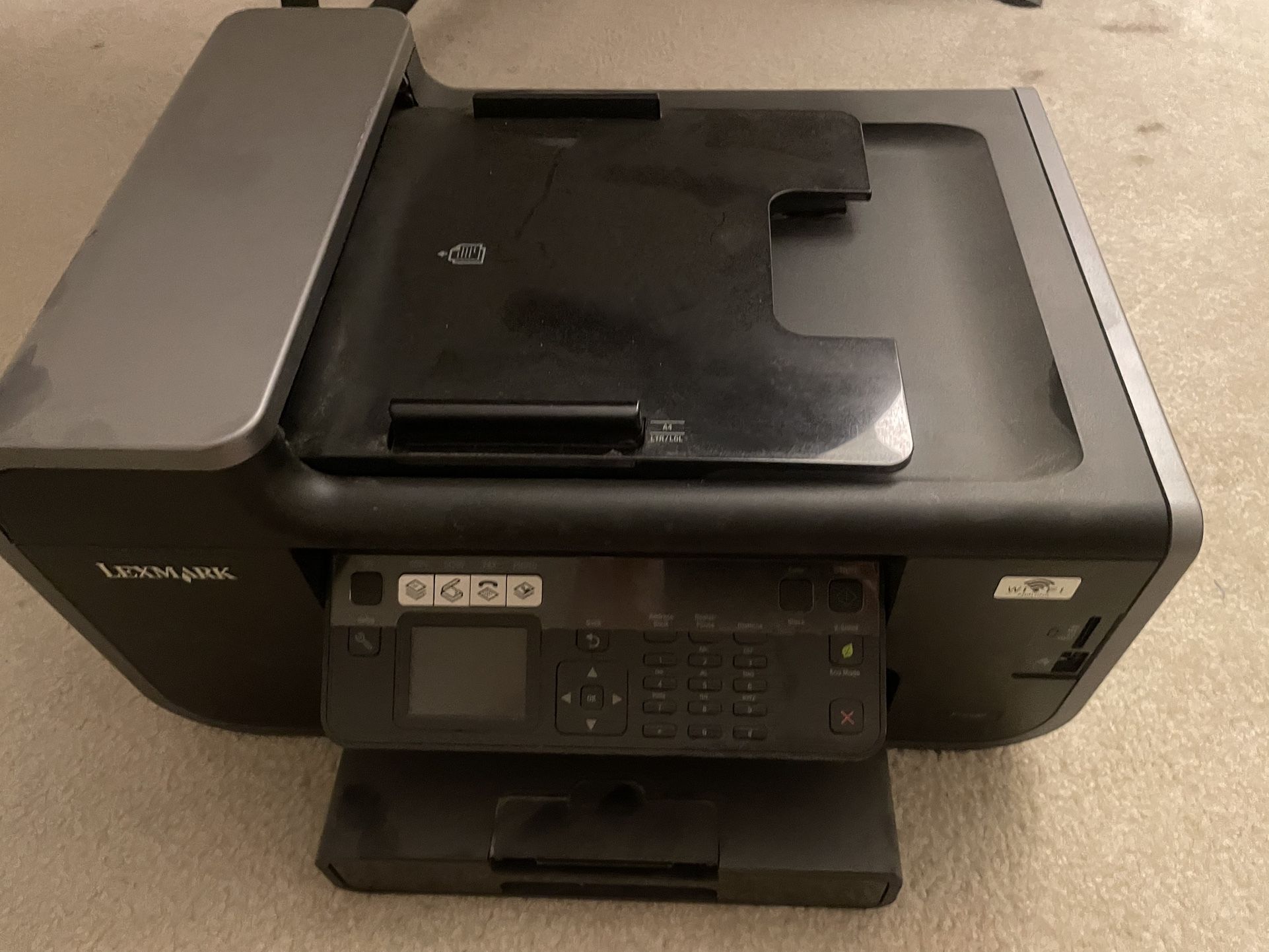 Lexmark Prevail Pro705 Small Office Wireless Multifunction Inkjet Printer