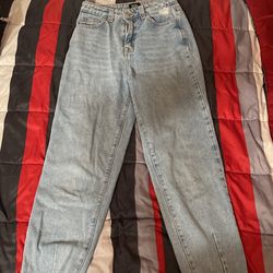 Blue Mom Jeans
