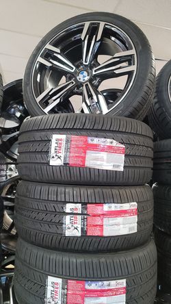 19" BMW WHEELS RIMS AND TIRES-WE FINANCE 💥💥