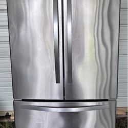 Whirlpool Stainless Steel French Door Refrigerator-Excellent Working
