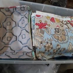 Box Full Of Fabric   Asking $12 For All In Weeki Wachee Spring Hill