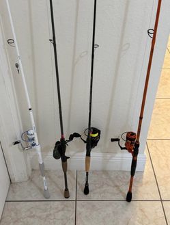 4 Kastking rod and reel cambos