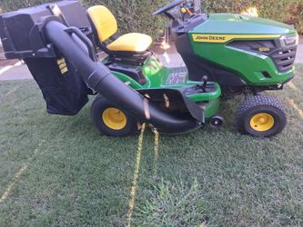 John deere riding lawn mower