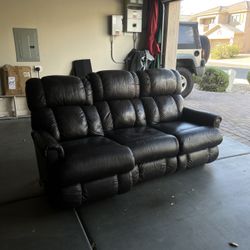 LaZboy Leather Couch 