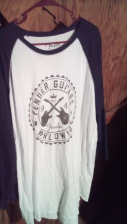 Fender Baseball T Shirt