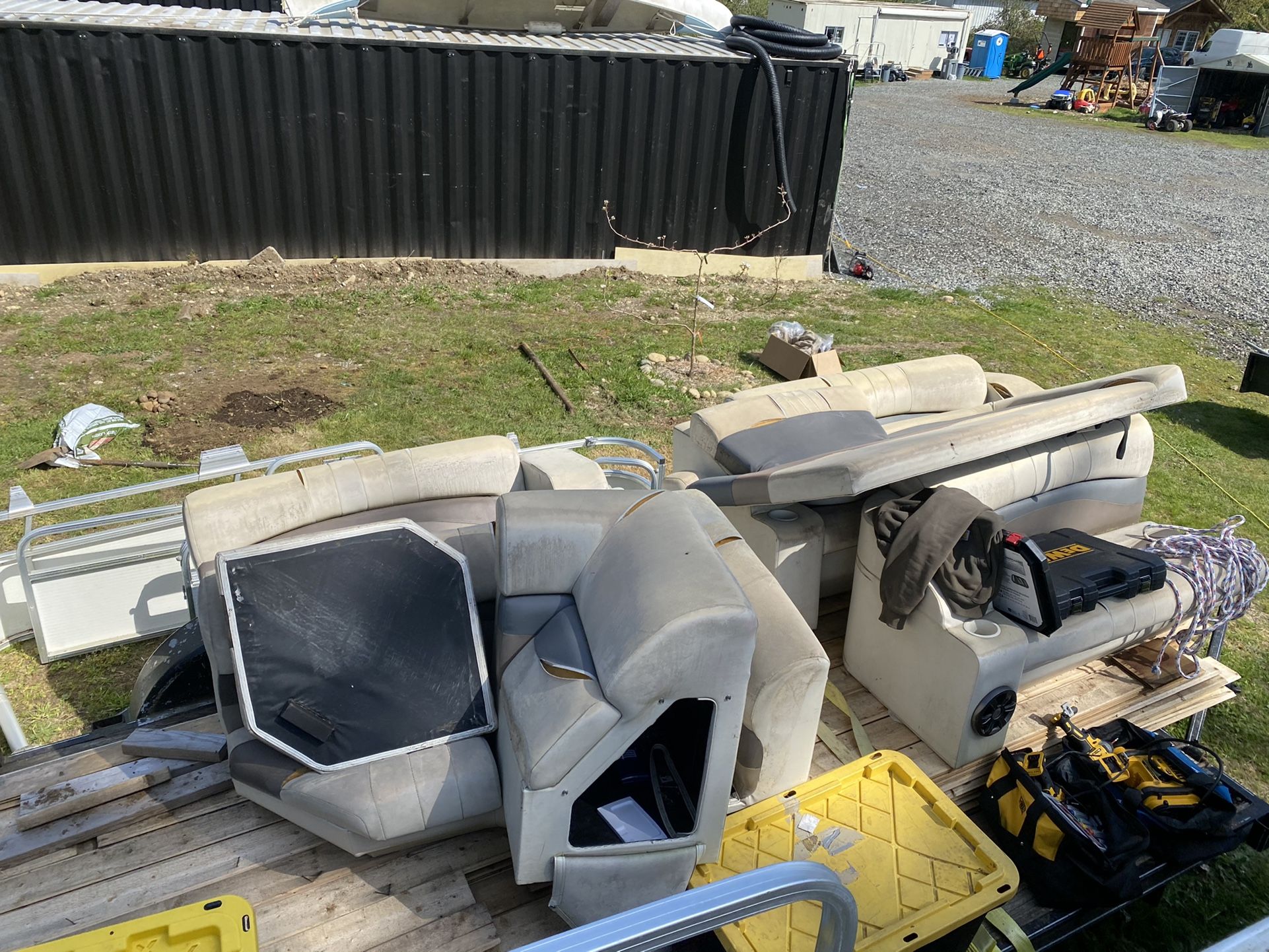 Pontoon Boat Seats N Commander Center 