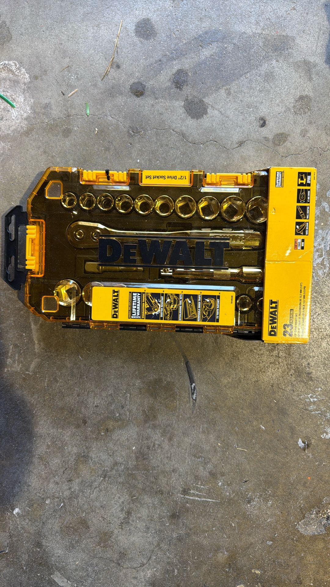 Dewalt 23 Pc Socket Set