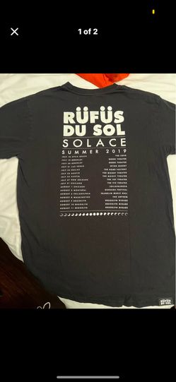2019 Official Rufus Du Sol Solace Tour Merch