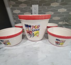 Ceramic Popcorn Bowl 🍿
