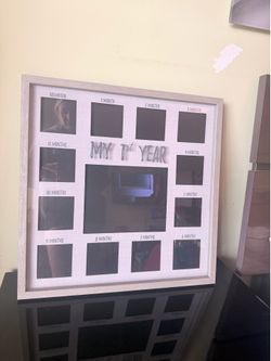 Baby’s First Year Monthly Photo Collage Frame