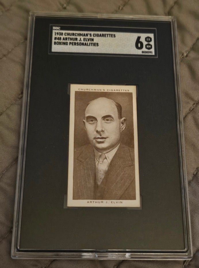 1938 Churchmans Cigarettes #48 Arthur J. Elvin