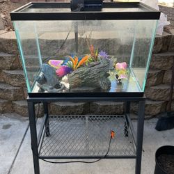 20gal Fish Tank Aquarium With Stand