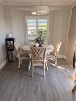 Dining table with 4 chairs