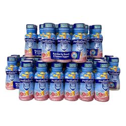 (8) Pediasure 8oz Strawberry Shake (6 pk)