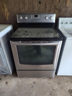 Maytag Stove Glass Top