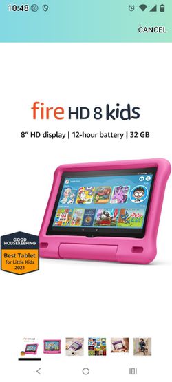 Kids Edition Fire Tablet ( With Pink And Purple Case)