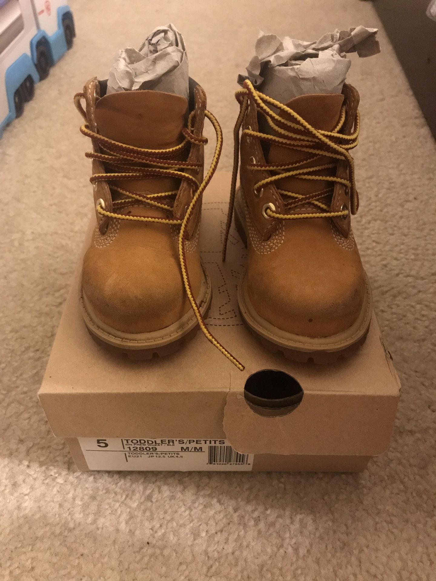 Timberland boots size 5 toddlers