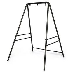 Hammock Chair Stand Metal Swing Stand Frame, Heavy Duty Steel Hammock Stand Only for Porch, Backyard, Indoor or Outdoor