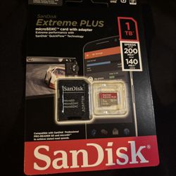 SanDisk - Extreme PLUS 1TB microSD Memory Card