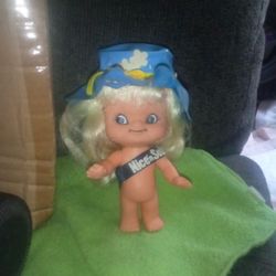 Rubber Baby Doll Lil Softly Toilet Paper Advertising Doll