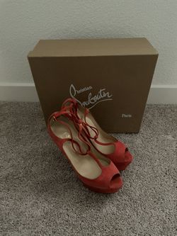 Christian Louboutin Talitha 160 Platform Pumps Size 38.5
