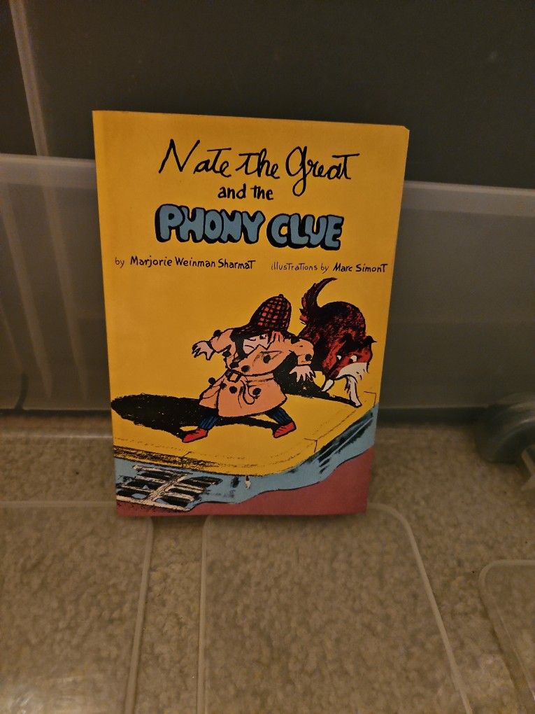 Nate The Great And The Phony Clue By Marjorie Weinman Sharmat