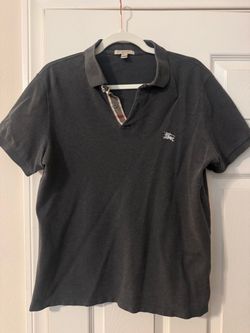 Burberry Brit men’s polo grey size large excellent condition worn sparingly