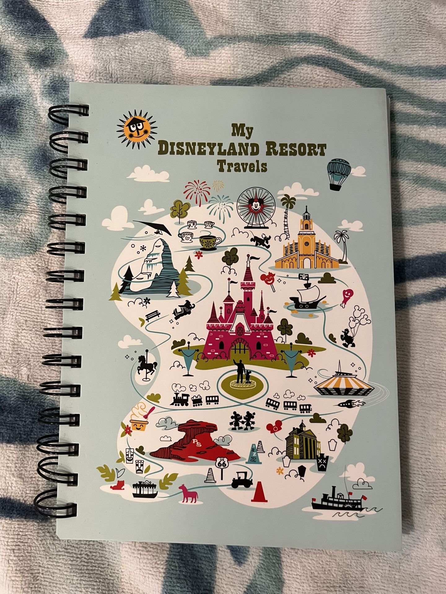 My Disneyland Resort Travels Memory Journal