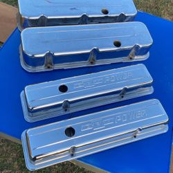 Chev Chrome Valve covers