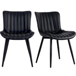 Black Dining Chairs Set of 4